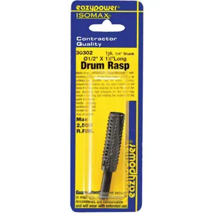 EAZYPOWER 30302 Drum Rasp 1/2 Inch 1 Pcs. | AF9CTH 29UJ01