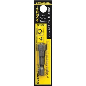 EAZYPOWER 35933 Screw Setter Bit #1-4 Hex 1/4 Inch Shank | AH9VFA 44ZL62