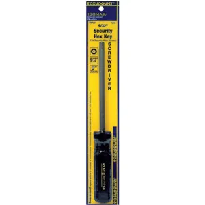 EAZYPOWER 79729 Security Hex Screwdriver 9/32 In | AE6TLQ 5UXW7