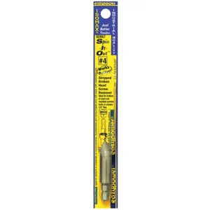 EAZYPOWER 82687 Damaged Screw Remover No.4 Spin It Out | AD4PUB 42W493