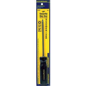 EAZYPOWER 86252 Security Hex Screwdriver 1/8 In | AE6TLH 5UXW0