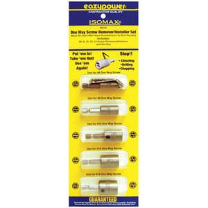 EAZYPOWER 88239 One Way Screw Remover No.6 To No.14 - Pack Of 5 | AD4PUC 42W494