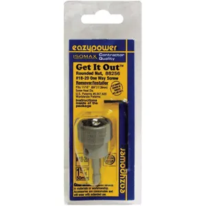 EAZYPOWER 88256 One Way Screw Remover No.18 To No.20 | AD4PUP 42W506