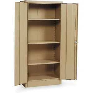 EDSAL 1UFD4 Storage Cabinet Tan 66 Inch H 30 Inch Width | AB3MQC