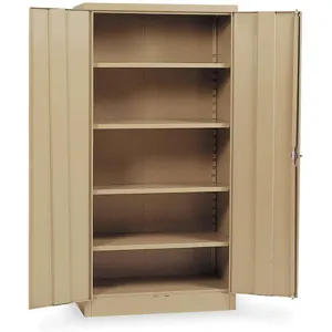 EDSAL 1UFD6 Storage Cabinet Tan 78 Inch H 36 Inch Width | AB3MQE