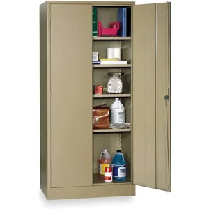 EDSAL 1UFE3 Storage Cabinet Tan 78 Inch H 36 Inch Width | AB3MQL