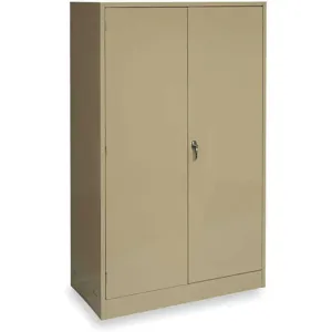 EDSAL 1UFE5 Storage Cabinet Tan 78 Inch H 48 Inch Width | AB3MQN