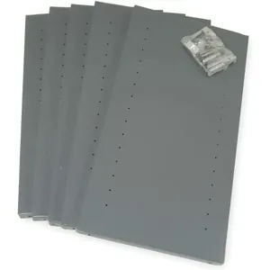 EDSAL UC5220-5 Shelves 22 Gauge Gray 36 Inch Width - Pack Of 5 | AB3UTQ 1VG28