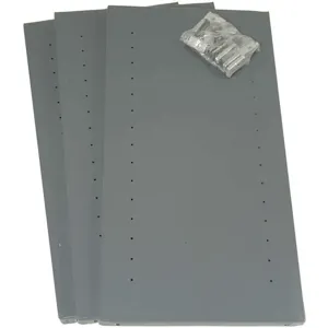 EDSAL UC5220-3 Additional Shelf Steel 22 Gauge Gray - Pack Of 3 | AB3UTP 1VG27