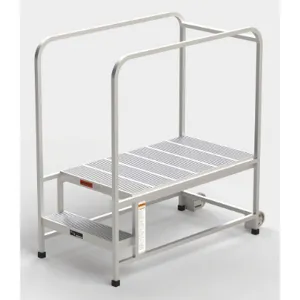 EGA PRODUCTS A011H Mobile Platform Single Access Aluminium 20 Inch Height | AF8QVQ 29GA65