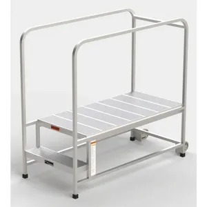 EGA PRODUCTS A003H Mobile Platform Single Access Aluminium 20 Inch Height | AF8QVH 29GA57