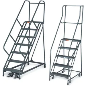 EGA PRODUCTS CA-Z034 Rollng Ladder Assembled Handrail Platform 50 Inch Height | AF4UUH 9KZE7