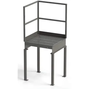 EGA PRODUCTS PLA3636-RSX Stairway Platform 52 Inch Height 4 Legs | AF8QWA 29GA74