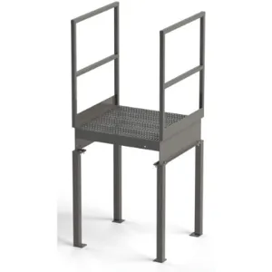 EGA PRODUCTS PLA3636-STX Stairway Platform 52 Inch Height 4 Legs | AF8QWB 29GA75