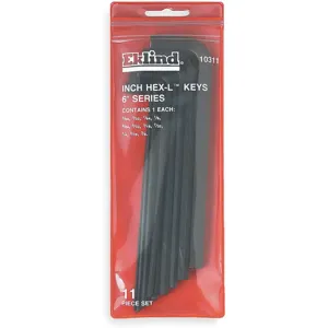 EKLIND 10311 Hex Key Set 5/64 - 3/8 Inch L-shaped Long | AD9EBD 4RB76