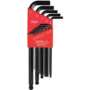 EKLIND 13213 Ball End Hex Key Set 0.050 - 3/8 Inch Long | AC8GPN 3A594