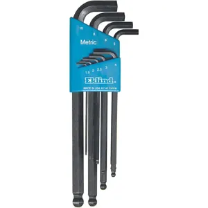 EKLIND 13509 Ball End Hex Key Set 1.5 - 10mm L-shaped | AE2LPP 4YCP1