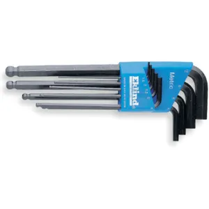 EKLIND 13609 Ball End Hex Key Set 1.5 - 10mm L-shaped | AA8YJV 1ATF7