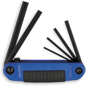 EKLIND 25161 Hex Key Set 3 - 10mm Fold-up Ergonomic | AE4LTQ 5LM76