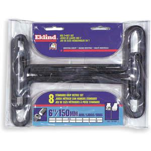EKLIND 35198 Hex Key Set 2 - 10mm T-handle Long | AC8GPB 3A582
