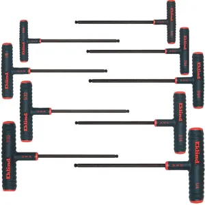 EKLIND 60809 Ball End Hex Key Set 5/64 - 1/4 Inch Long | AE4LUD 5LM89