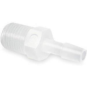 ELDON JAMES A8-6HDPE Adapter Thread To Barb Polypropylene 1/2 Inch - Pack Of 10 | AB4PAG 1ZJX1