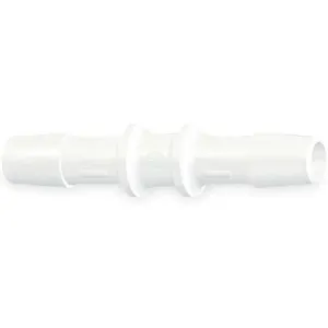 ELDON JAMES C0-4WP Straight Coupler 1/4 Inch Polypropylene - Pack Of 10 | AB4PEM 1ZKJ3