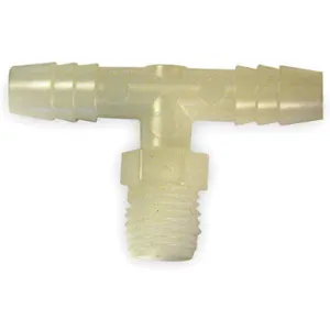 ELDON JAMES T8-4HDPE Male Tee Thread To Barb 1/2 Inch Npt - Pack Of 10 | AB4PCV 1ZKD9