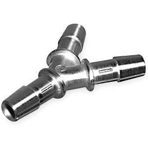 ELDON JAMES YO-3SS Y Connector 3/16 Inch Barbed 316l Stainless Steel | AA9FDU 1CVT4