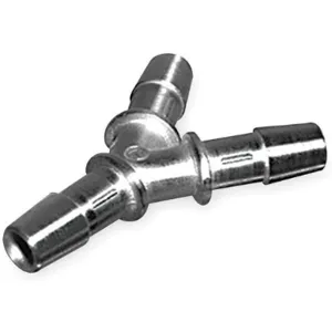 ELDON JAMES YO-3SS Y Connector 3/16 Inch Barbed 316l Stainless Steel | AA9FDU 1CVT4