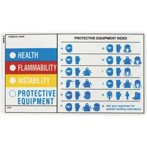 ELECTROMARK 366552 Hmig Label 4 Inch H 7 Inch Width - Pack Of 25 | AF4FBA 8UMN9