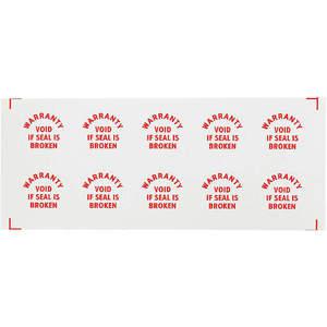 ELECTROMARK C140 Kalibrieretikett Rot/Weiß – 200er-Packung | AD3AGH 3XFF4