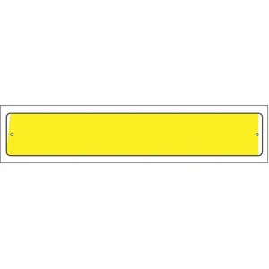 ELECTROMARK VISIBILITYRE1 Visibility Strip Yellow 12 x 2 Inch PK25 | AJ2DQQ 48W905