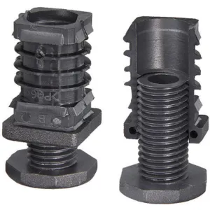 ELESA NDA.Q-30-M22X30 Leveling Foot 560 Lb Black | AF8NXK 29AU66