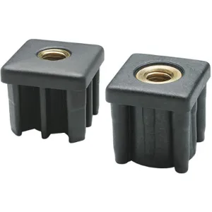 ELESA NDX.Q-1-1/2X0 120- B 1/2-13 Tube End Caps 1344 Lb Black | AF8NYC 29AU82