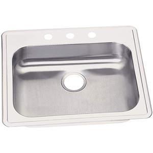 ELKAY GE125213 Drop-in Sink With Faucet Ledge 25 Inch Length | AA3RYQ 11U321