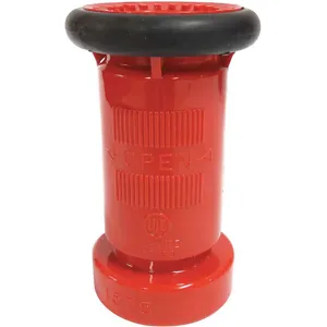 ELKHART BRASS 1575 Fire Hose Nozzle 1-1/2 Inch Black | AA7JAK 15Z194