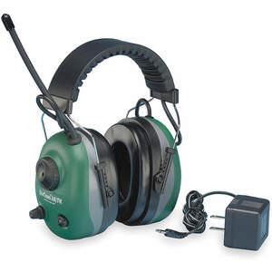 ELVEX COM-660R Electronic Ear Muff 22db Over-the-h Green | AD2DWP 3NLA8