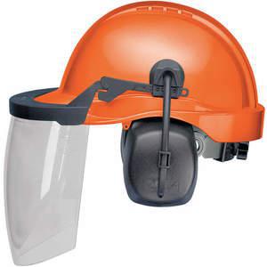 ELVEX CU-30L-V Loggers Helmet Ventilated Orange Nrr 25 | AB6EUQ 21C997