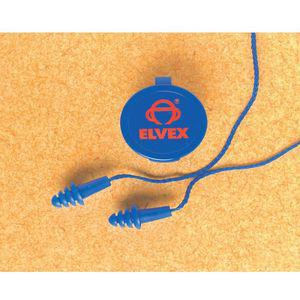 ELVEX EP-412 Ohrstöpsel 25 dB, kabelgebunden, universell – 50 Stück | AD2DLQ 3NHP1