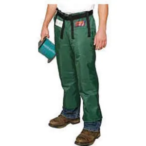 ELVEX JE-8000 Chain Saw Chaps Green Nylon | AD2AZQ 3MAG6