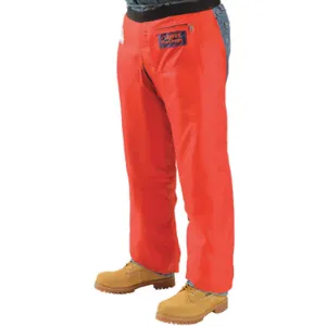 ELVEX JE-9036 Chain Saw Chaps Orange 36 Inch Length Nylon | AD2BAU 3MCJ3