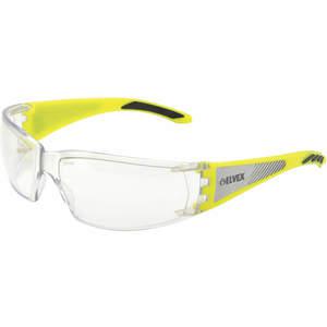 ELVEX SG-53C Safety Glasses Reflective Clear Lens | AG6RFP 45L051