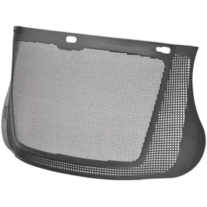 ELVEX SV-70 Faceshield Visor Steel Mesh Black 7 x 13in | AD2EAX 3NMV2