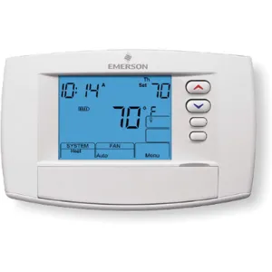 EMERSON 1F95-0680 Digital Thermostat 4h 2c 7 Day Program | AC3MFE 2UPG9