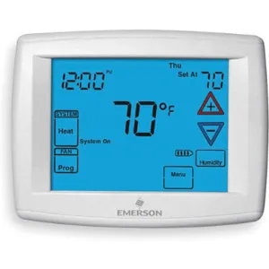 EMERSON 1F95-1291 Touchscreen Thermostat 3h 2c 5-1-1 Programmable | AC3MFD 2UPG8