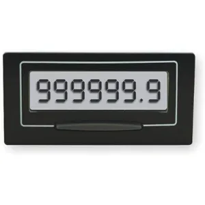 ENM L6C Hour Meter Lcd 2-hole Rectangular | AC2YWE 2PAT2