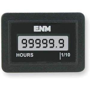 ENM T1140EB Betriebsstundenzähler LCD bündig rechteckig | AC2YWW 2PAX2