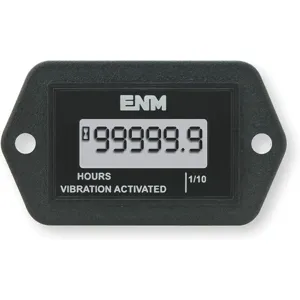 ENM T54C1 Hour Meter Lcd 2-hole Rectangular | AC2YWN 2PAU8