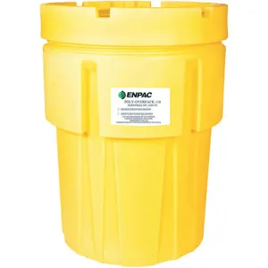 ENPAC 1040-YE Salvage Drum, 103 Gallon Spill Capacity, Yellow | AH3CKY 31DM31